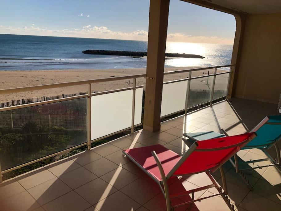 Appartement Front De Mer Valras-Plage Buitenkant foto