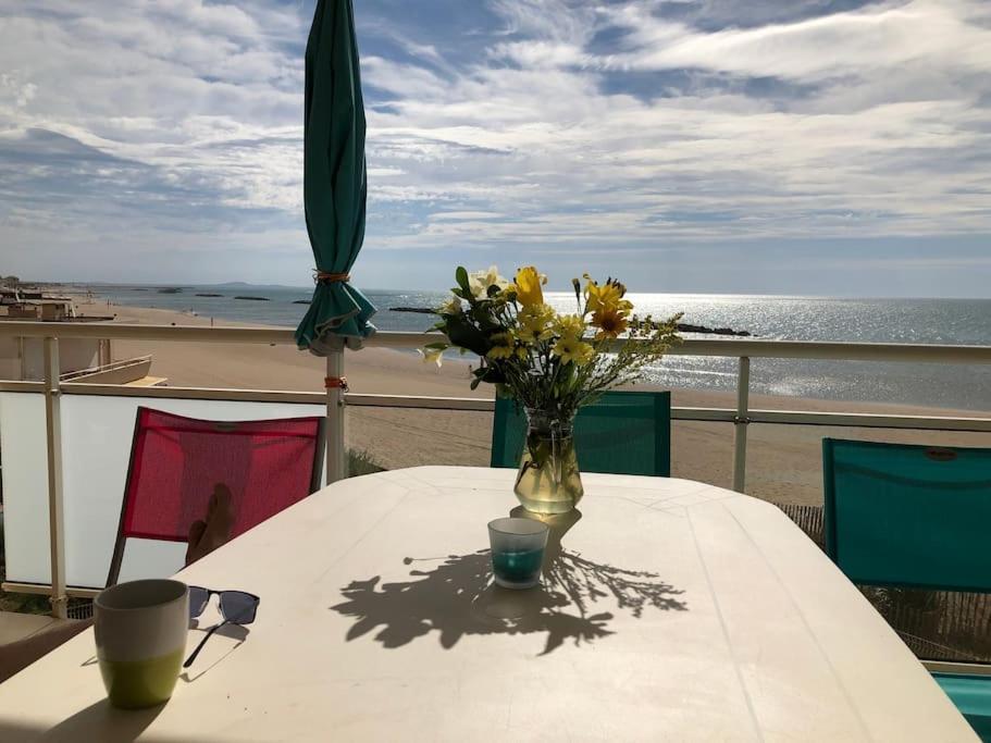 Appartement Front De Mer Valras-Plage Buitenkant foto