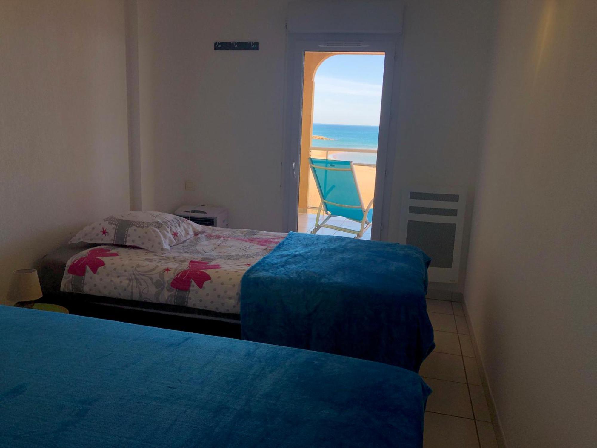 Appartement Front De Mer Valras-Plage Buitenkant foto